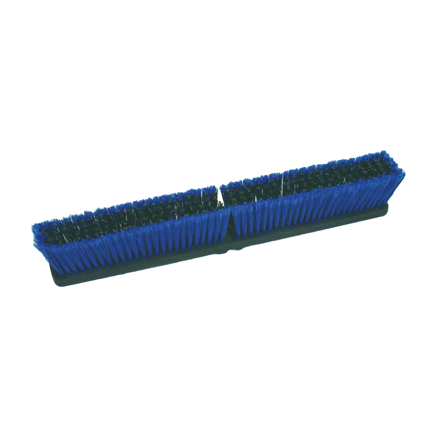 2028-12 Broom Head, Threaded, 3 in L Trim, Polypropylene/Polystyrene Bristle, Black