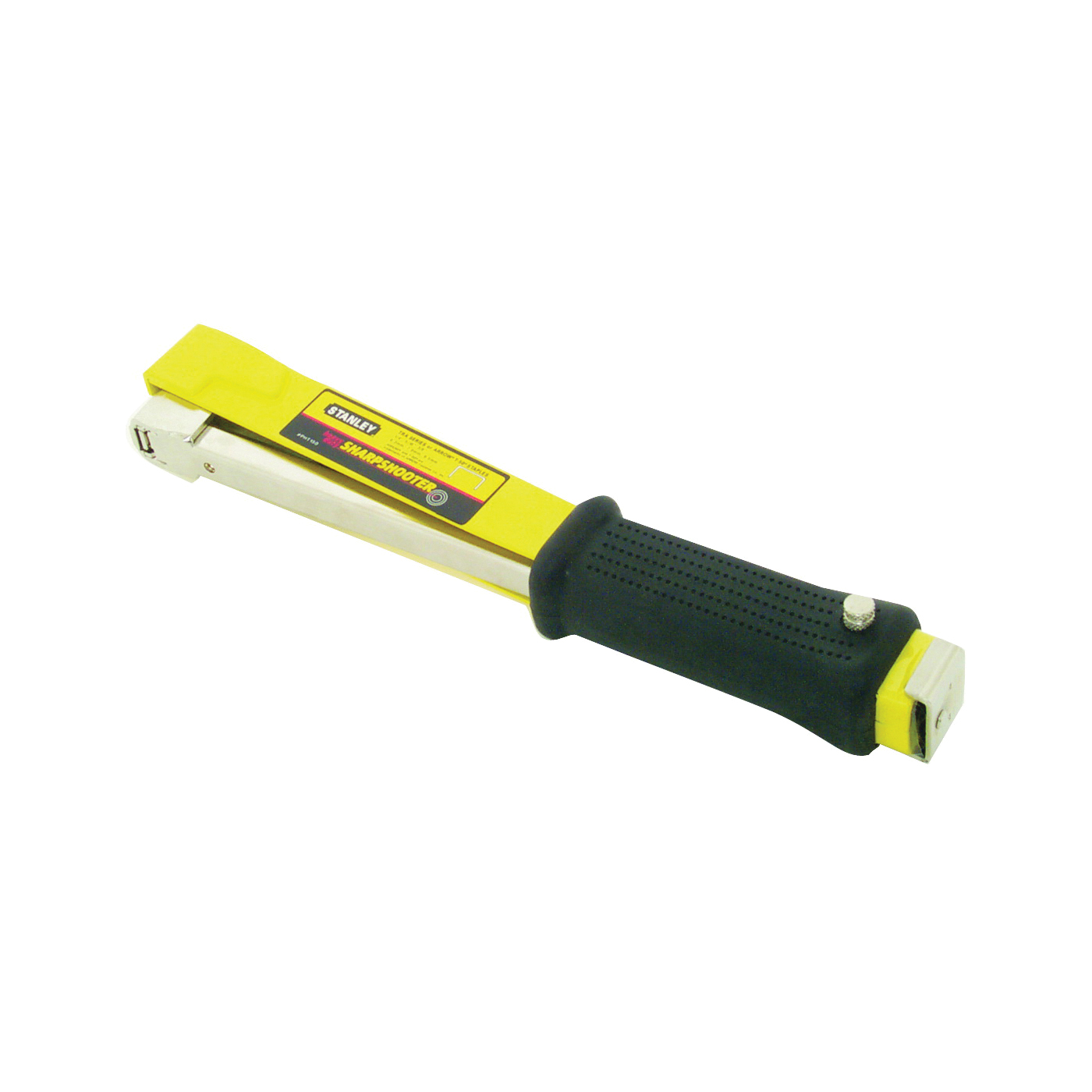 PHT150C Hammer Tacker, 168 Magazine, 27/64 in W Crown, 1/4 to 3/8 in L Leg, Steel Staple, Black/Yellow
