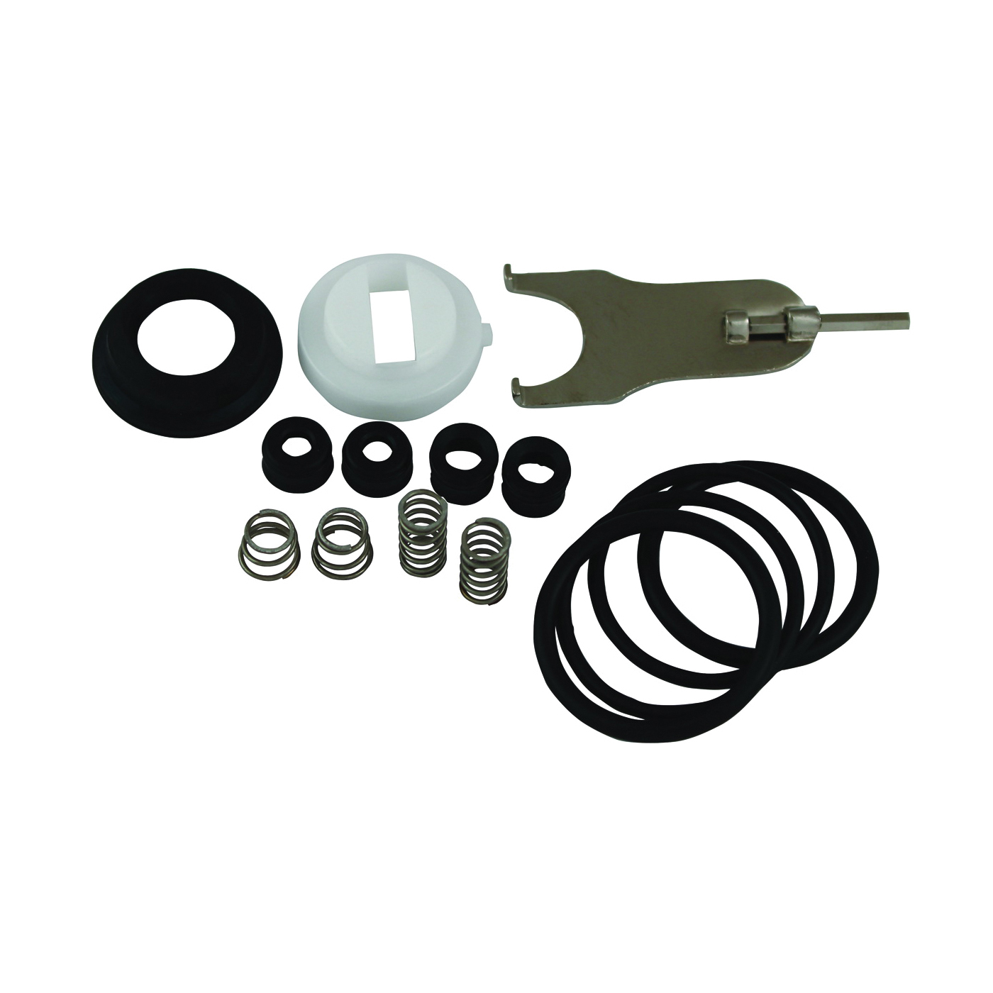 PP808-74 Faucet Repair Kit, Rubber/Steel, For: Delta/Del Dial Faucets with Swing Spout