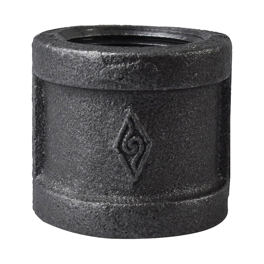 1 BM Pipe Coupling, 1 in, FIP, Steel, 40 Schedule, 300 psi Pressure