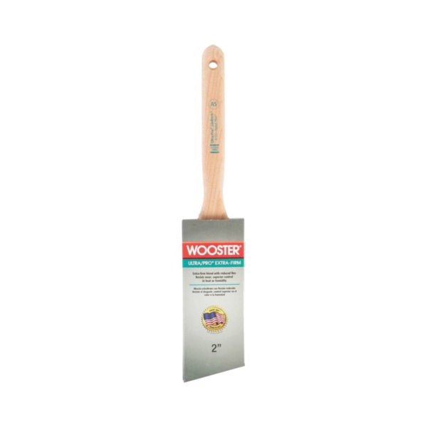 Ultra/Pro 4153-2 Paint Brush, 2 in W, Extra-Firm Brush, 2-11/16 in L Bristle, Nylon Bristle, Sash Handle