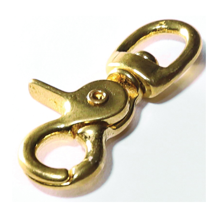 5013B-1/2 Trigger Snap, 40 lb Working Load, Solid Bronze, Polished