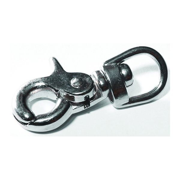 5013-3/4 Swivel Trigger Snap, 50 lb Working Load, Zinc, Nickel-Plated