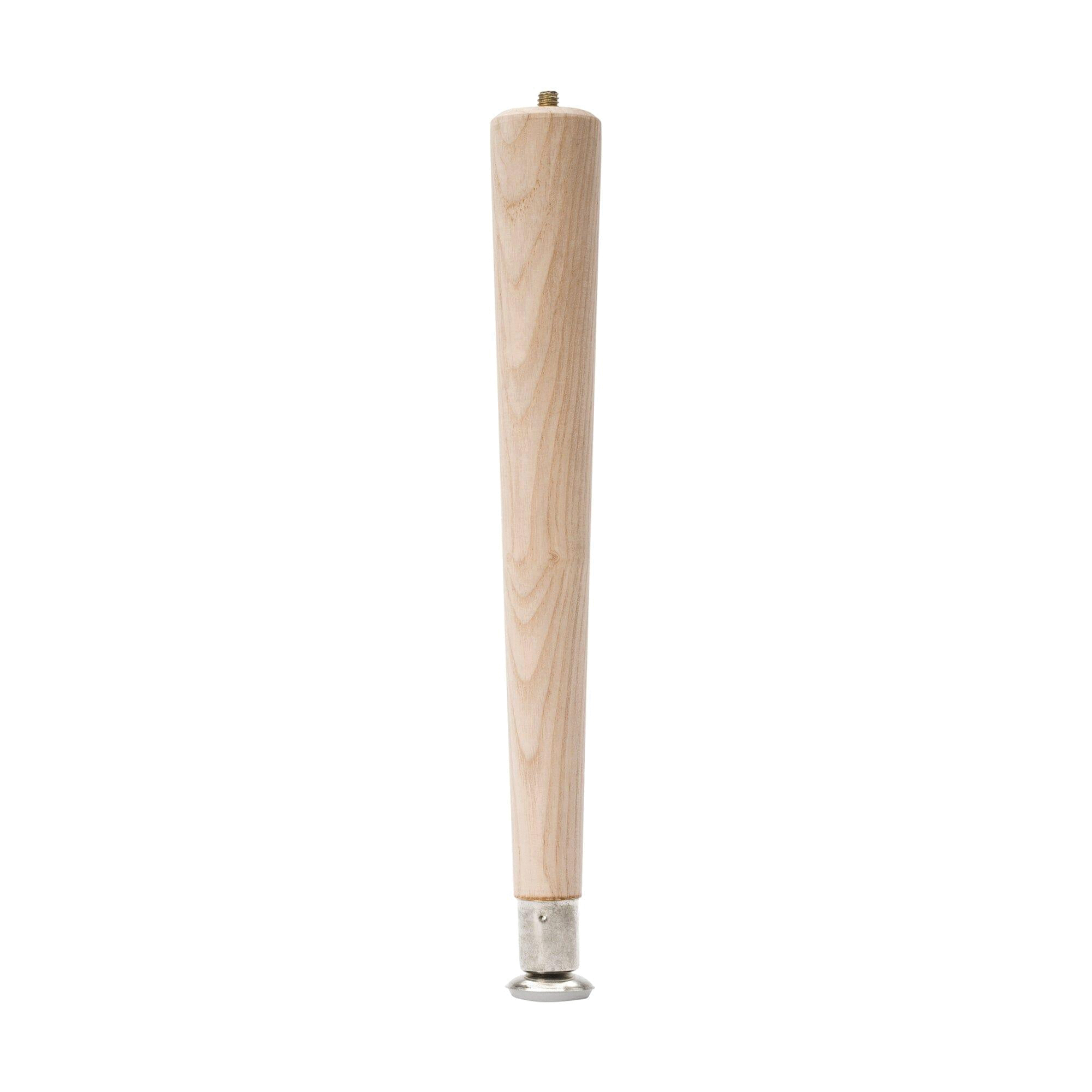 2512 Table Leg, 11-1/2 in H, 1-1/2 in W, 1-1/2 in L, Hardwood, Sanded/Smooth