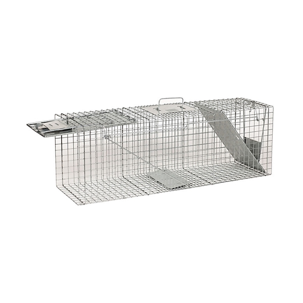 Victor 1045 Animal Trap, 12 in W, 10 in H, Spring-Loaded Door - 2