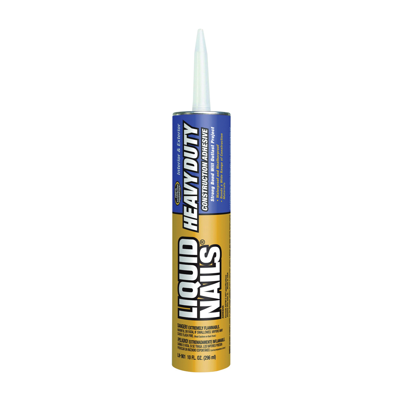 LN-901 Heavy-Duty Construction Adhesive, Tan, 10 oz Cartridge