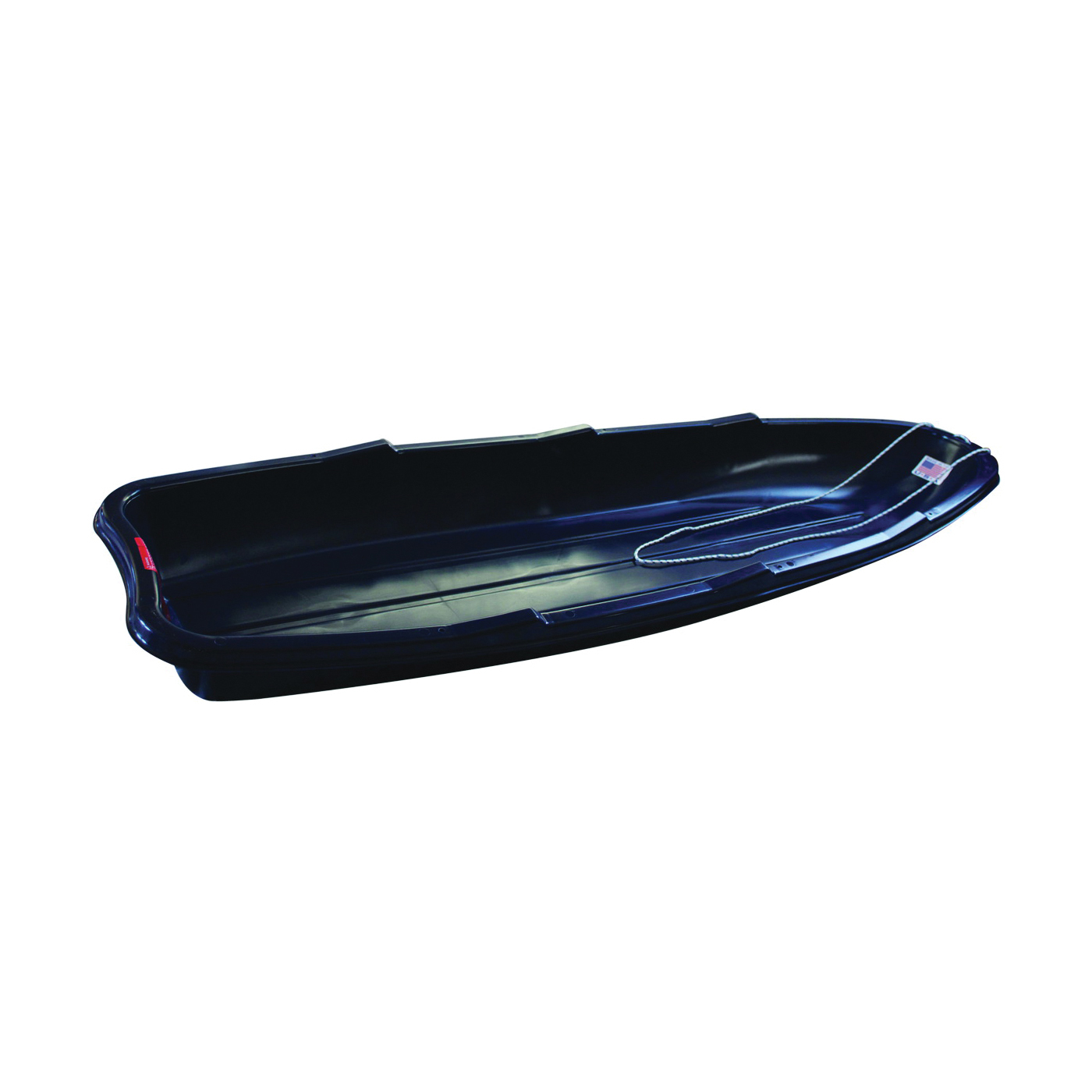 666 Toboggan Sled, Plastic, Blue