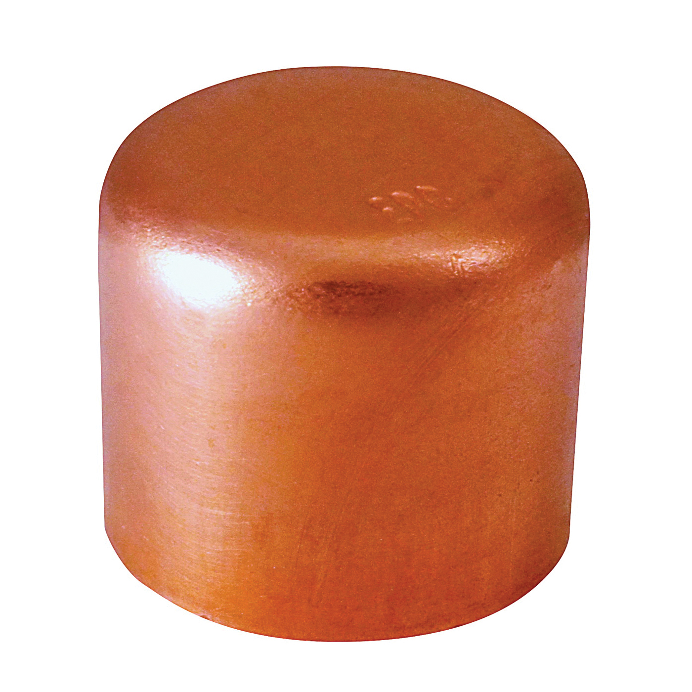 30626 Tube Cap, 5/8 in Dia, 1/2 in, Sweat, Wrot Copper