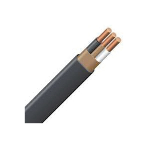 8/2NM-WGX125 125 ft. Sheathed Cable, NM-B, 8/2, Black