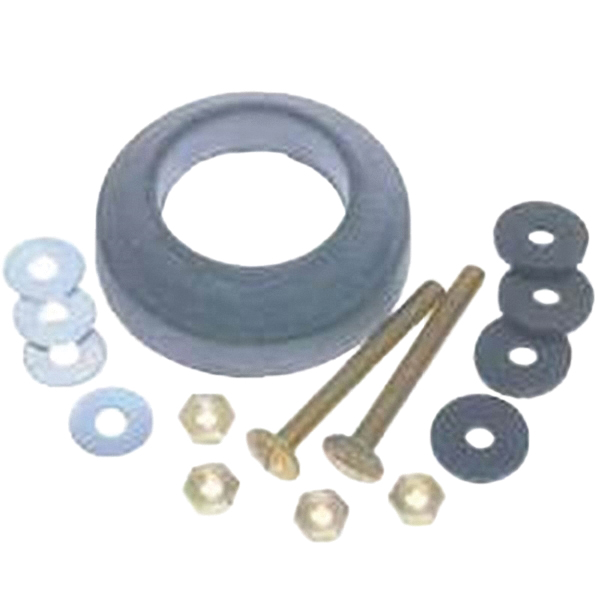 72034-12 Tank-to-Bowl Gasket Kit, 14-Piece, Rubber, Black
