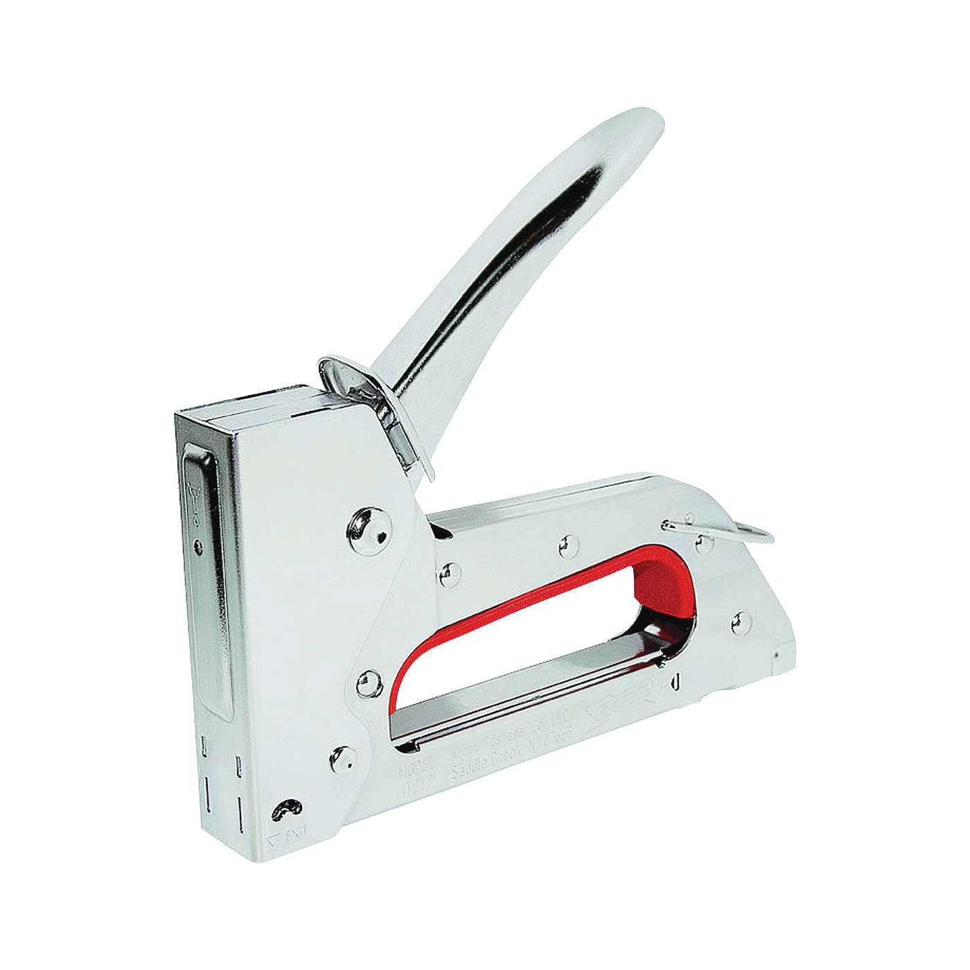 JT27 Staple Gun, JT21 Staple, 3/8 in W Crown, 1/4 to 3/8 in L Leg, Steel Staple