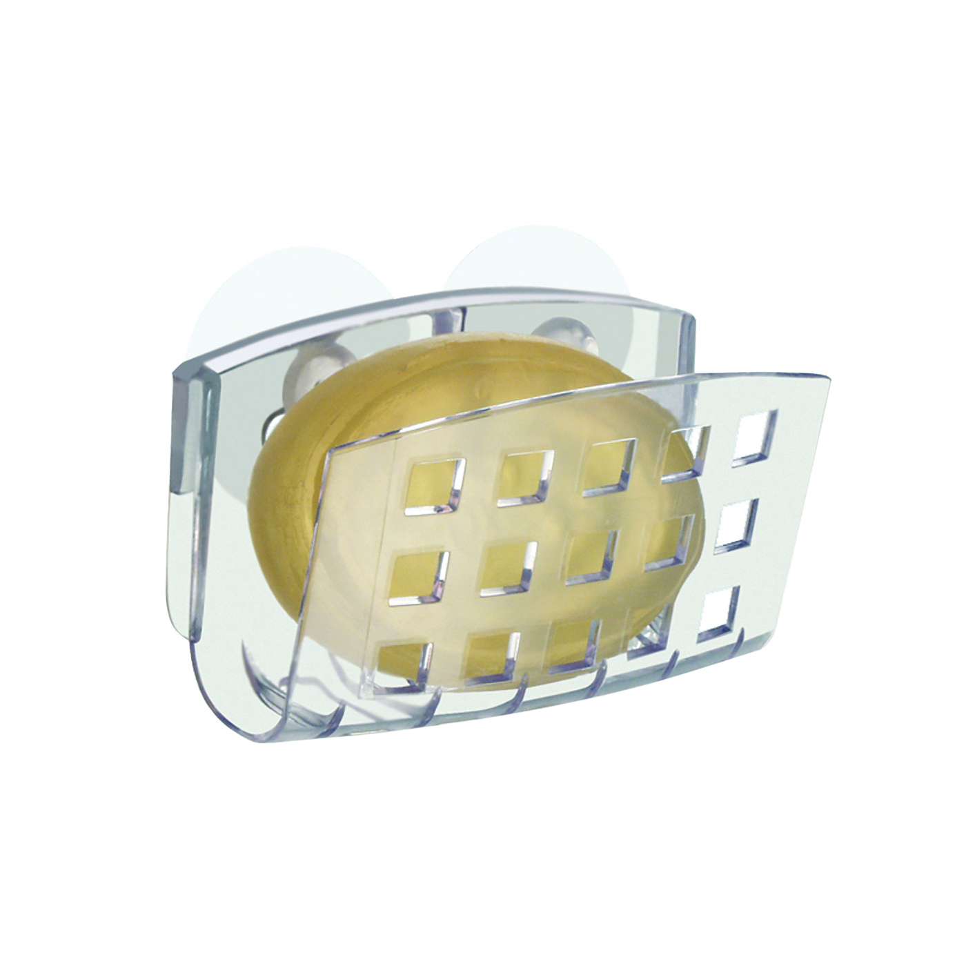 24200 Suction Soap Cradle, Plastic, Clear