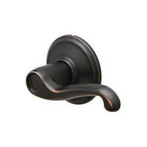 Schlage F Series F170V FLA 716 RH Right Hand Dummy Lever, Mechanical Lock, Aged Bronze, Metal, Residential, Right Hand