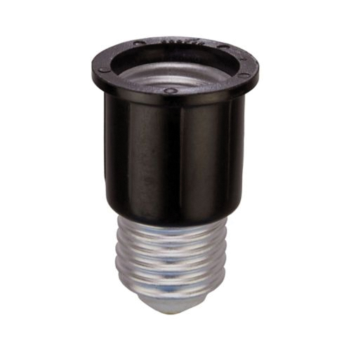 1054-BOX Socket Extension with Keyless Switch, 660 W, Phenolic Porcelain, Black