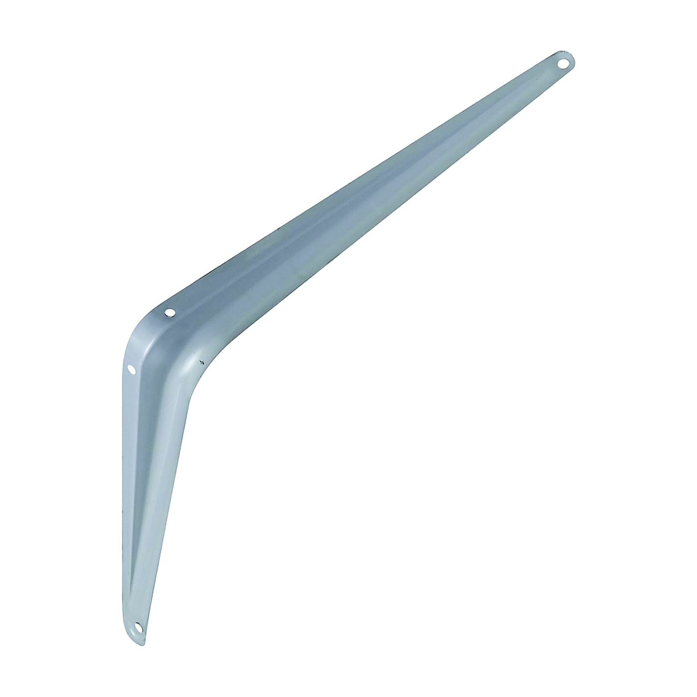 211BC N171-074 Shelf Bracket, 100 lb, 8 in L, Steel, Gray