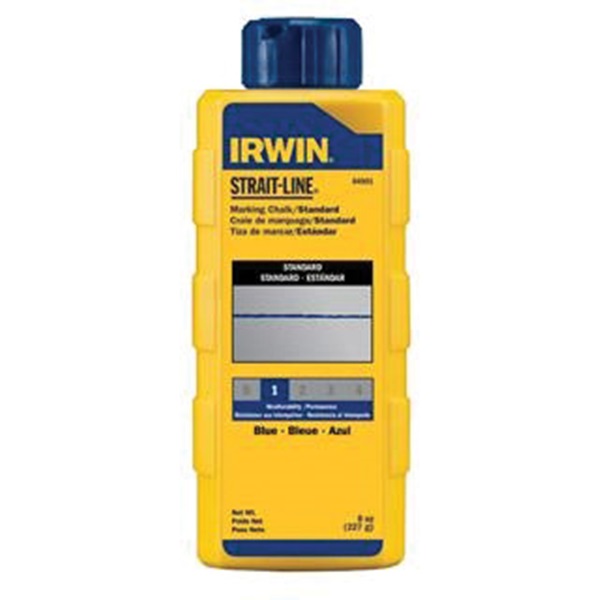 Irwin 65101ZR Marking Chalk, Blue, Temporary - 1