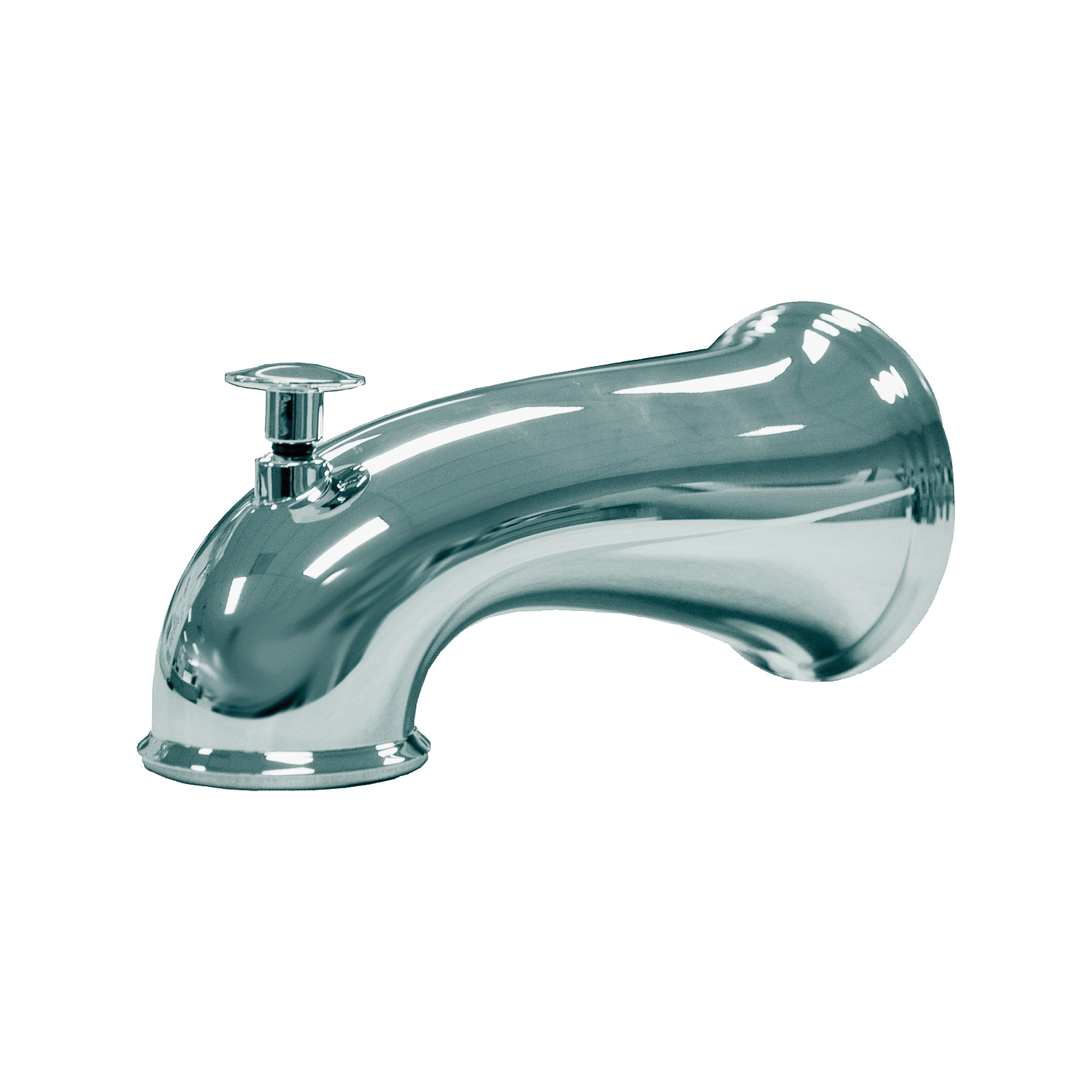 10315 Tub Spout, 6 in L, Metal, Chrome-Plated