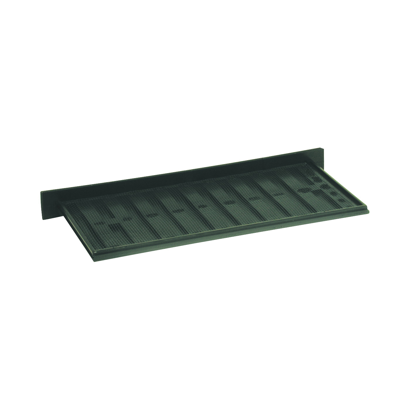 320 Series PMS-1 BROWN Foundation Vent, 16 in W, 8 in H, 40 sq-in Net Free Ventilating Area, Mesh Grill
