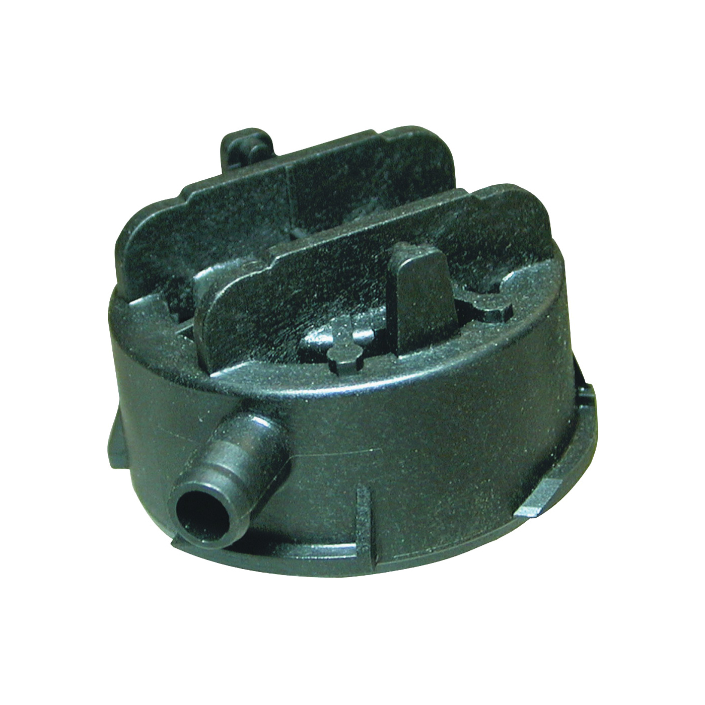 R528 Replacement Cap Assembly, Plastic, Black/Red