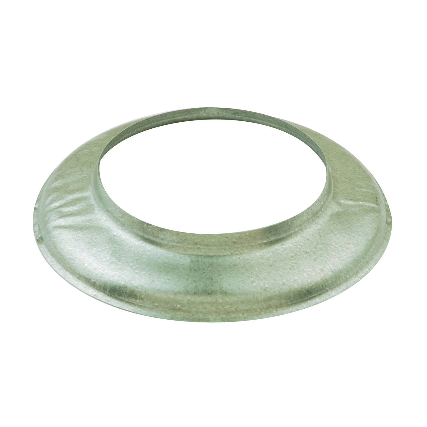 4ESC Fixed Storm Collar, 4 in Vent Hole, Steel, Galvanized