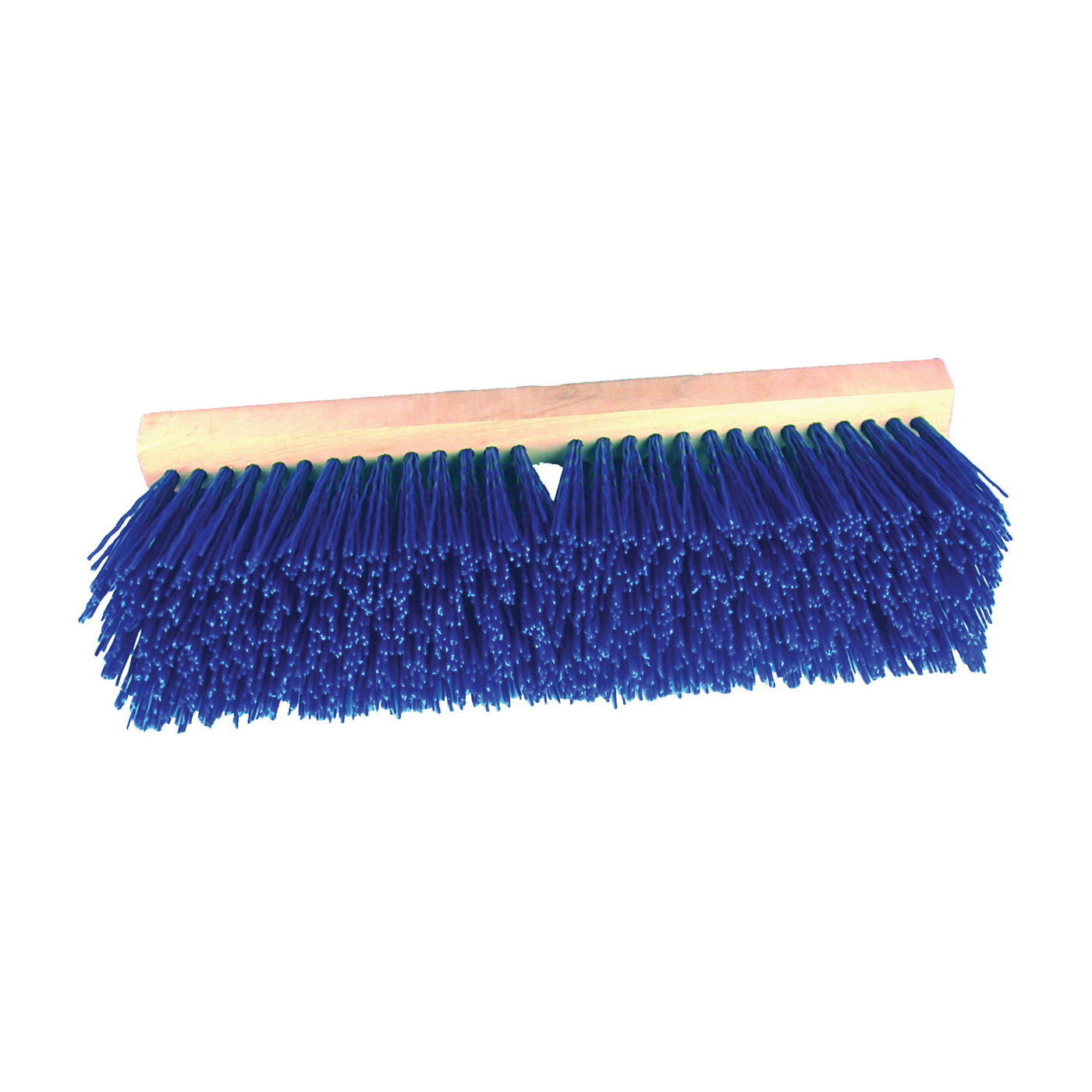 3015-6 Street Broom Head, 4-1/4 in L Trim, Polypropylene Bristle, Blue