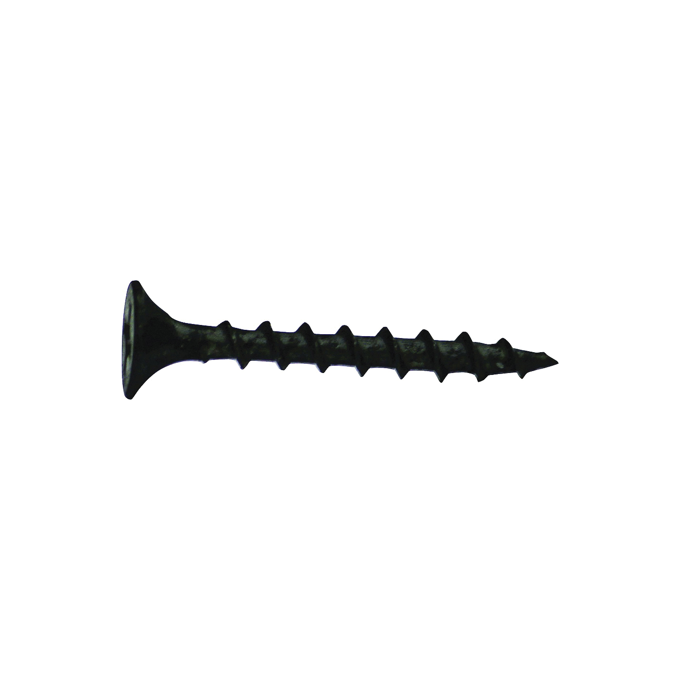 0286134 Screw, #7 Thread, 2 in L, Coarse Thread, Bugle Head, Phillips Drive, Sharp Point, Phosphate-Coated