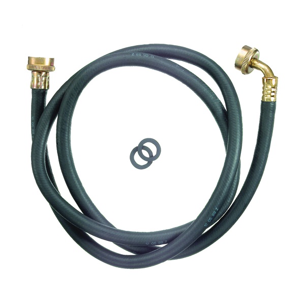PP850-6 Washing Machine Discharge Hose, 3/4 in ID, 6 ft L, Female, Rubber