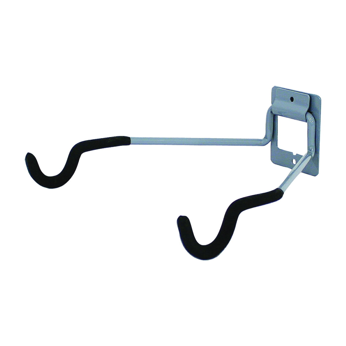 FSR13 Flip-Up Storage Rack Bike Hanger, 50 lb, Plastic, Black