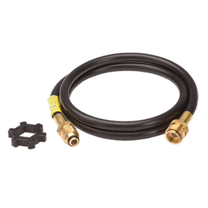 F273702 Hose Assembly, Large, Brass, Black