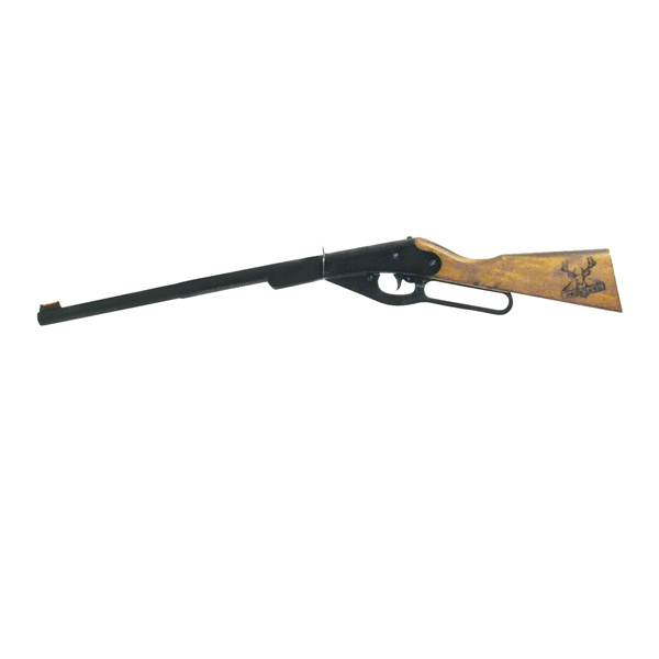 Daisy Buck Series 105 Air Rifle, 4.5 mm Caliber, 350 fps, Smooth Bore Barrel, 400 Shot - 2