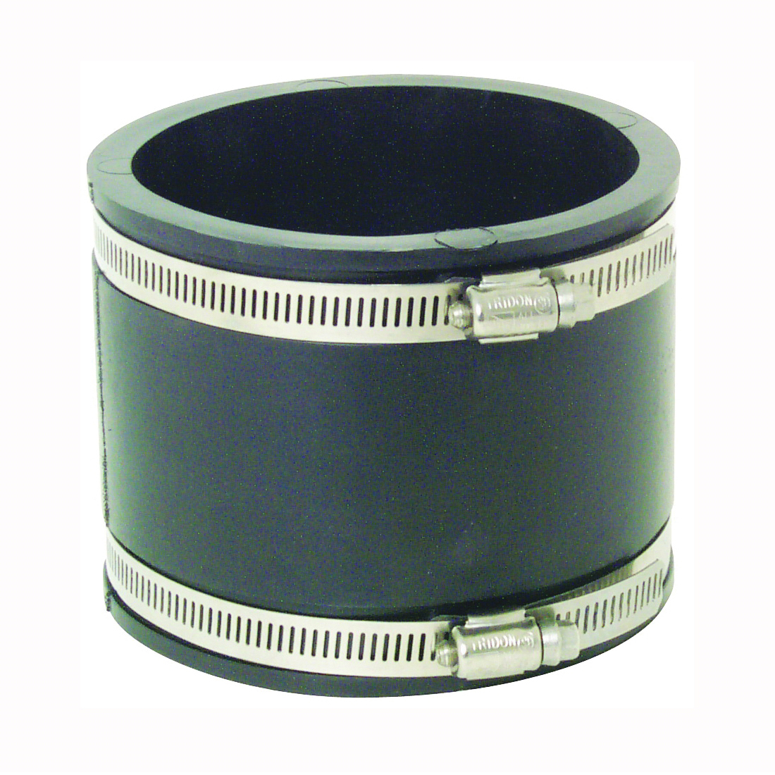 P1056-44 Flexible Coupling, 4 in, Mechanical, Rubber/Stainless Steel, Black, SCH 40 Schedule, 4.3 psi Pressure