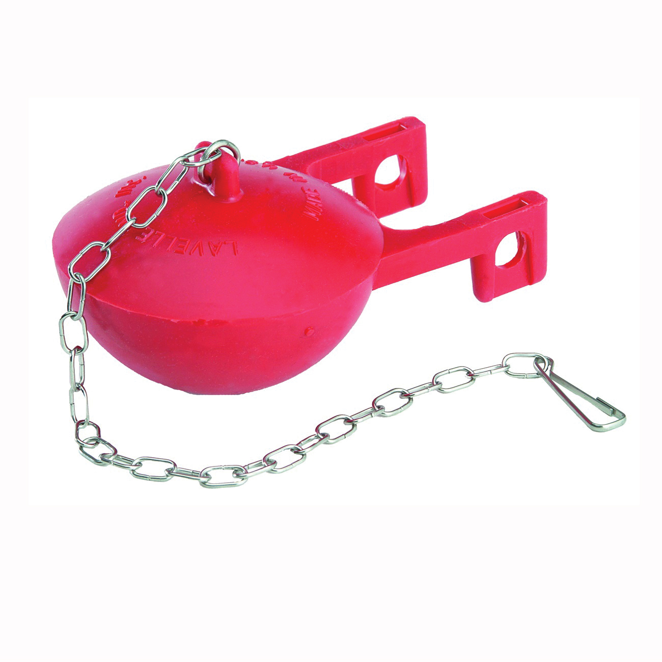 0058BP Flush Ball Flapper, Chlorazone Rubber, Red, For: Kohler 2-Piece Toilets