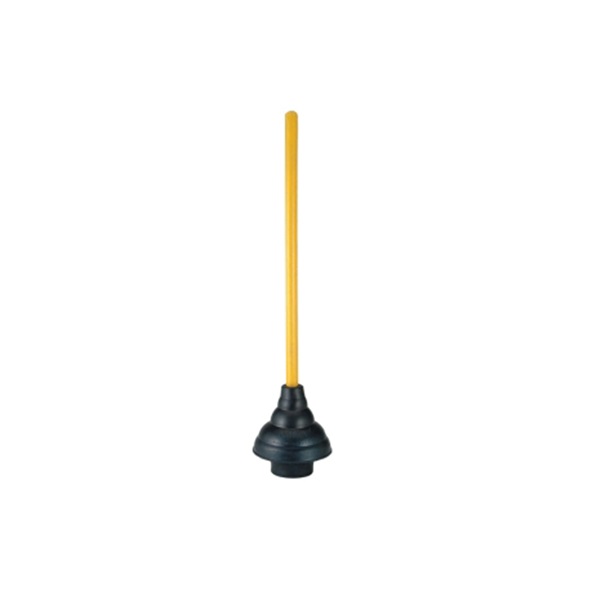 Korky 093-30 Toilet Plunger, 6 in Cup, Straight Handle - 1