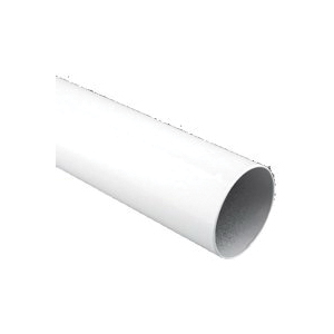 Closet-Pro Series 0018-8WT3 Closet Pole, 1-1/4 in Dia, 96 in L, Steel