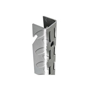 HEAVYWEIGHT 0201-45PM Shelf Standard, 1-1/32 in W, 45 in H, Steel, Powder-Coated