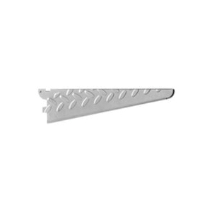 HEAVYWEIGHT 0202-10PM Shelf Bracket, Steel, Platinum