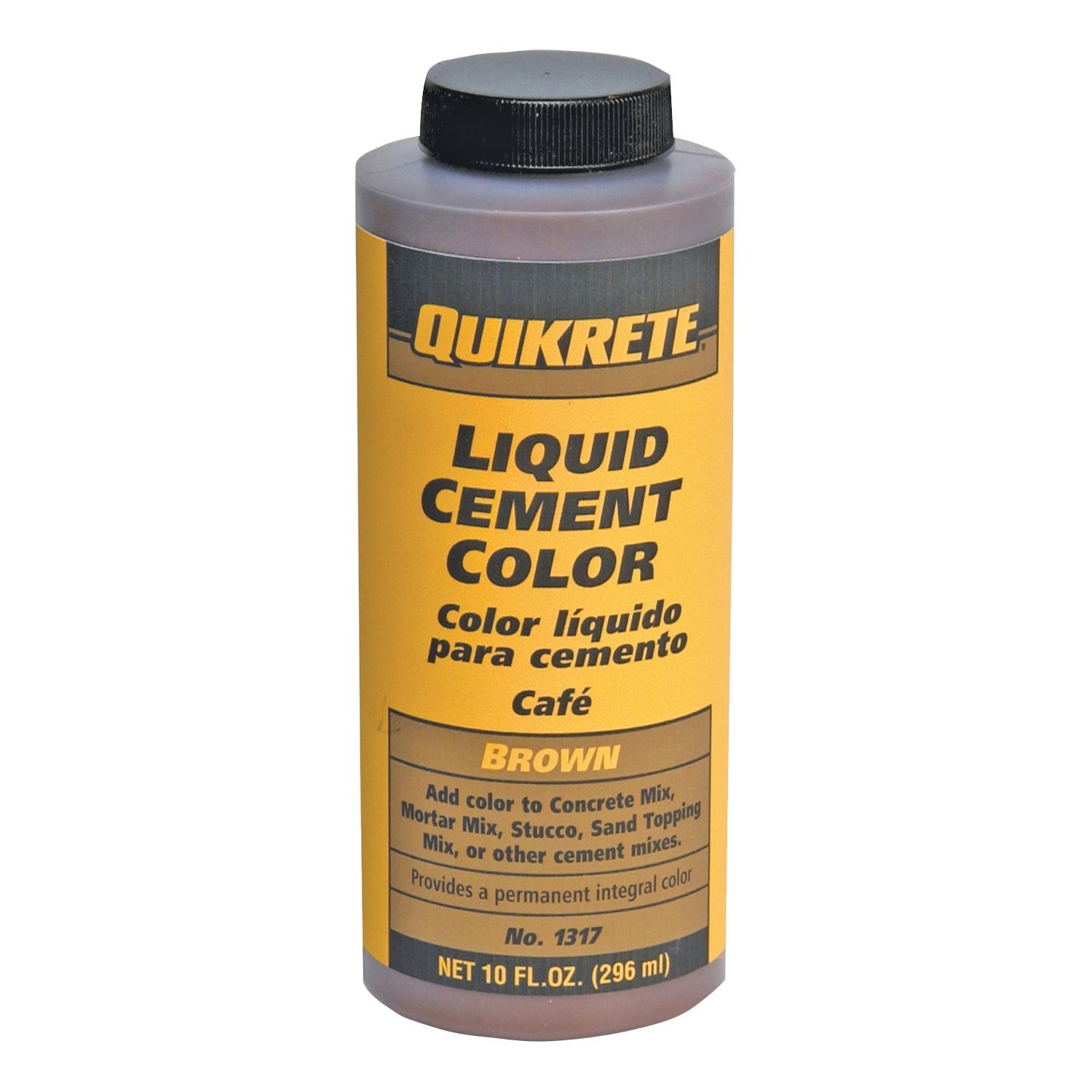 131701 Cement Colorant, Brown, Liquid, 10 oz Bottle