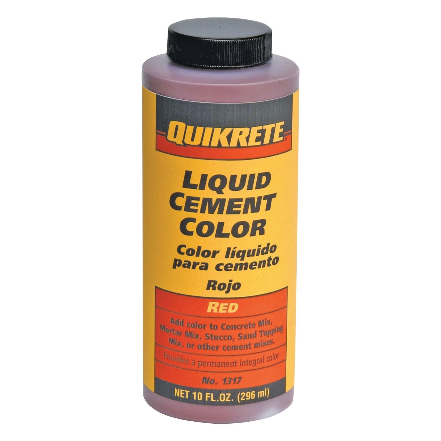 131703 Cement Colorant, Red, Liquid, 10 oz Bottle
