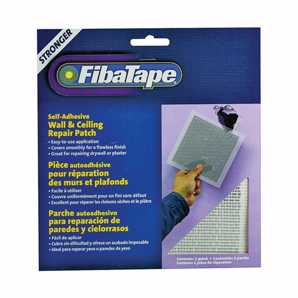 FDW6836-U Wall & Ceiling Repair Patch, White 4 x 4 in