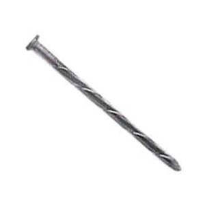 0010175 Deck Nail, 10D, 3 in L, Steel, Hot-Dipped Galvanized, Flat Head, Spiral Shank, 5 lb