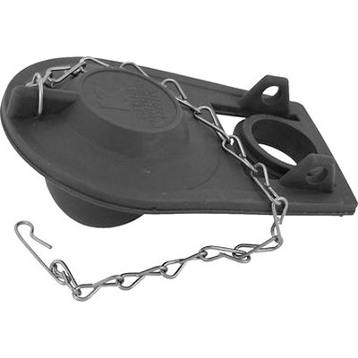 PP23646 Toilet Flapper, Specifications: 2 in Valve Open, Rubber, For: Plastic, Brass Flush Valves