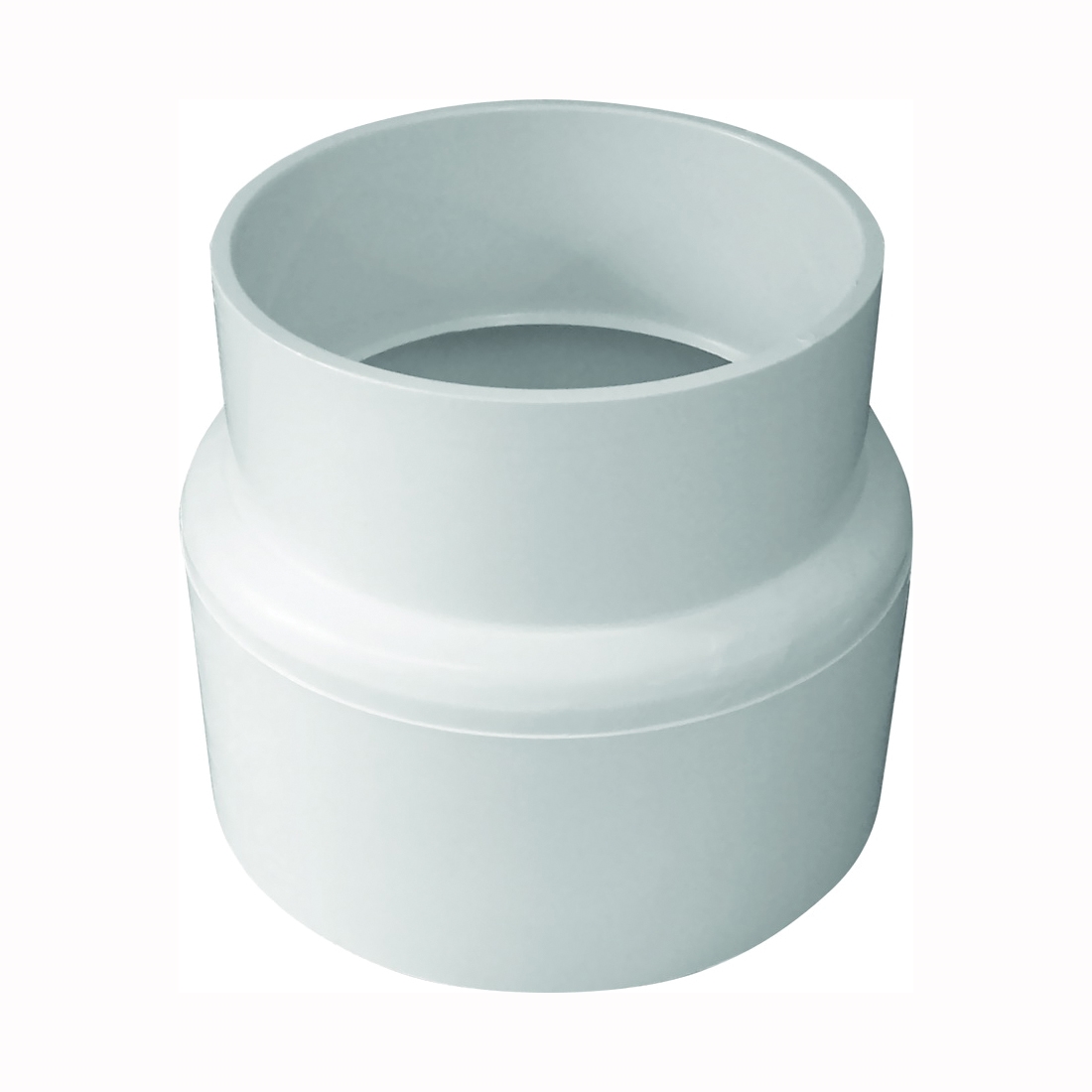 400 Series 41740 Pipe Adapter, 4 in, Hub, PVC