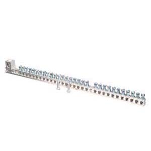 EC3GB302 Ground Bar Kit, 15-3/4 in L, 30-Terminal, 14 to 4 AWG Wire, Aluminum/Copper