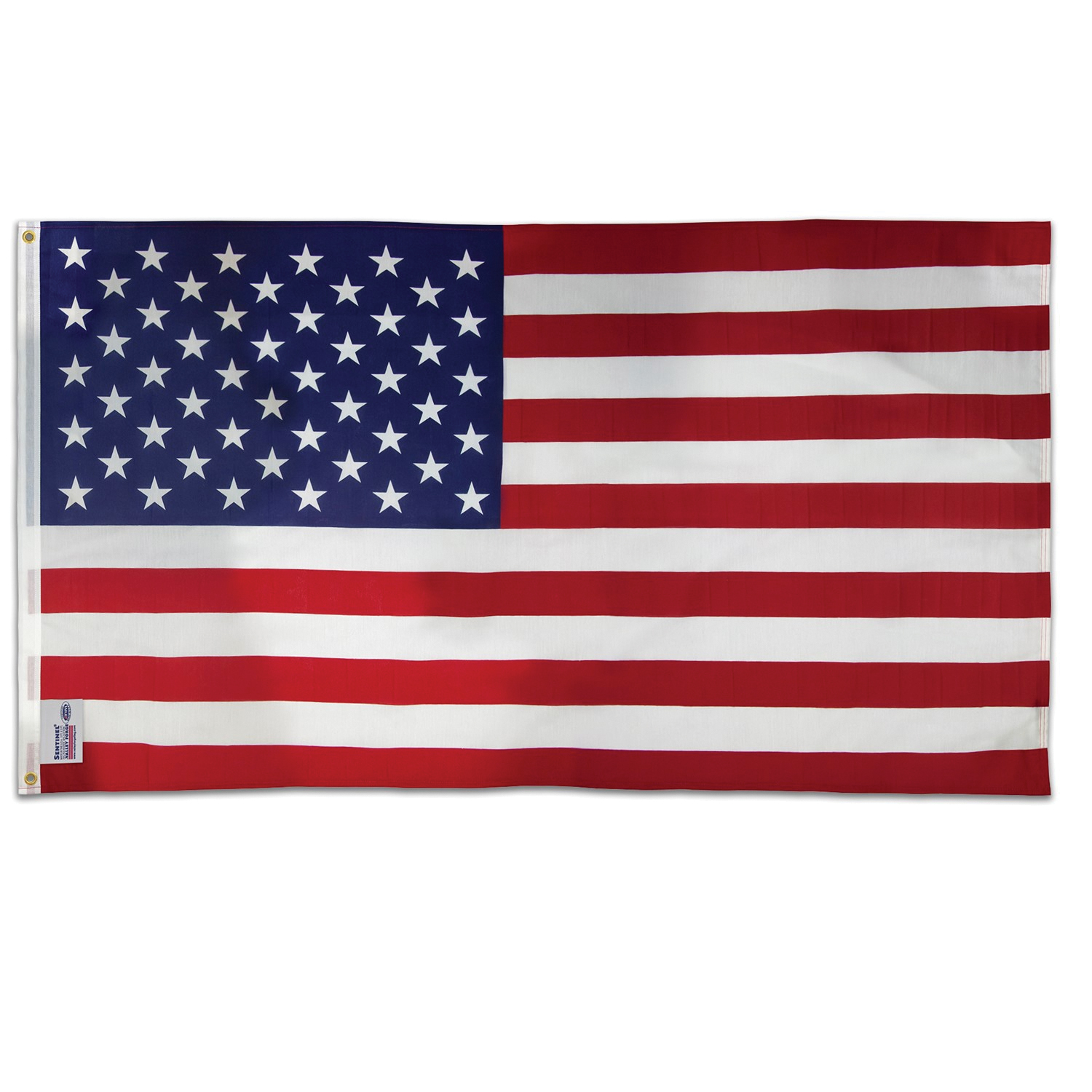 USS-1 USA Flag, 5 ft W, 3 ft H, Polycotton