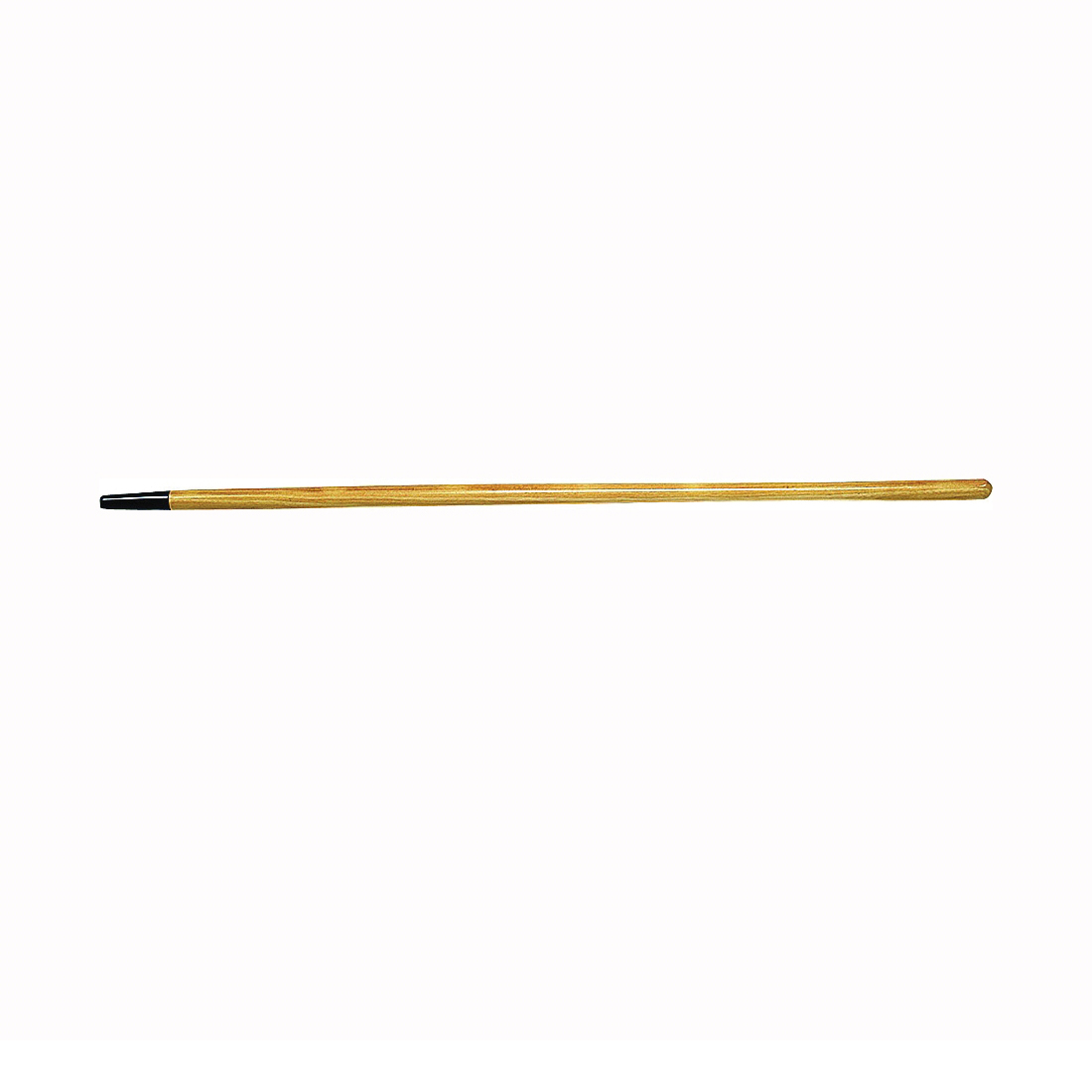 66631 Hoe and Scraper Handle with Ferrules, 1-3/8 in Dia, 54 in L, Ashwood, Clear