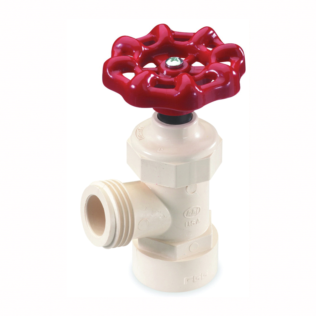 ProLine Series 102-224/BDC-0750S Boiler Drain Valve, 1/2 x 3/4 in Connection, FPT x Hose, 100 psi Pressure, CPVC Body