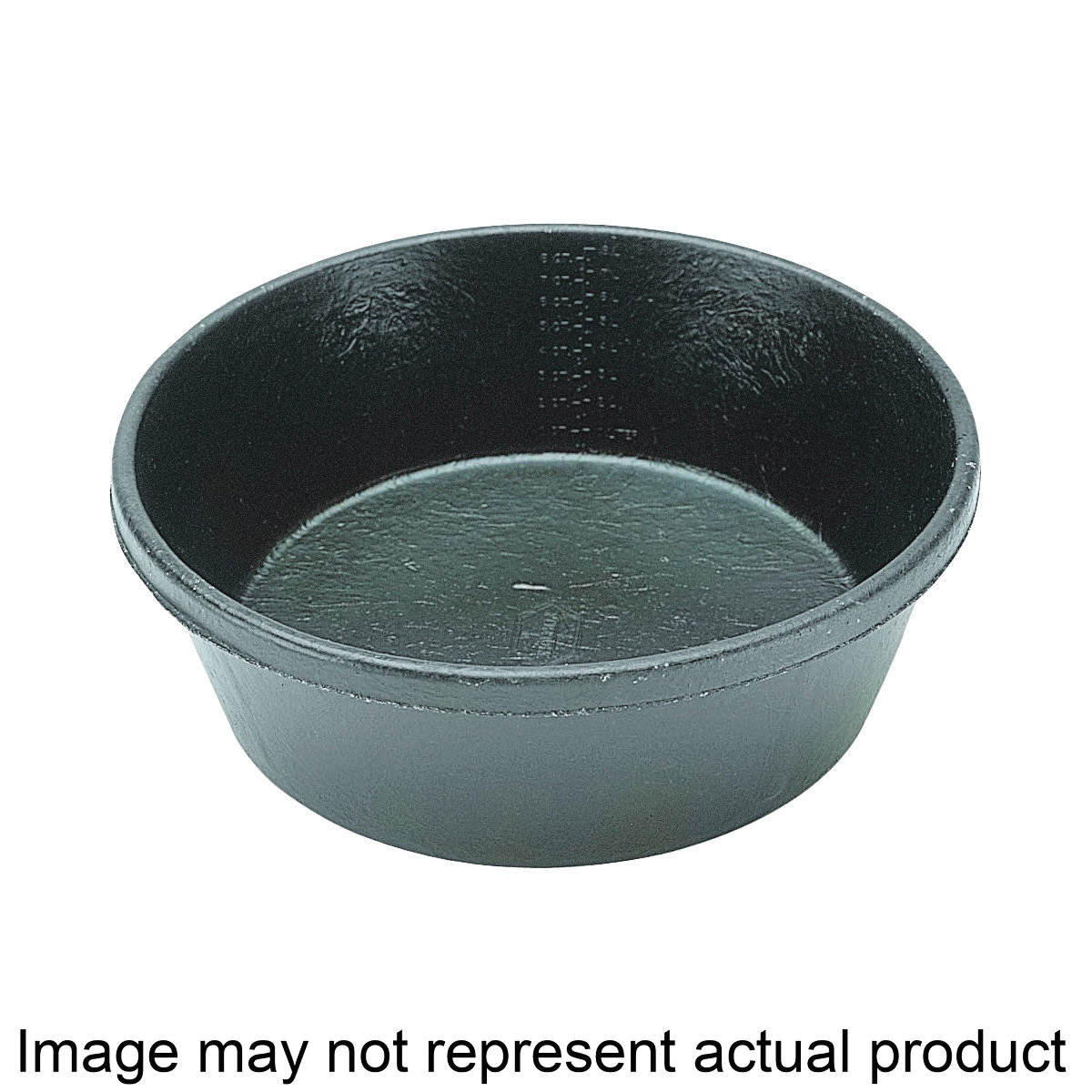 CR850 Utility Tub, L, 15 gal Volume, Rubber, Black