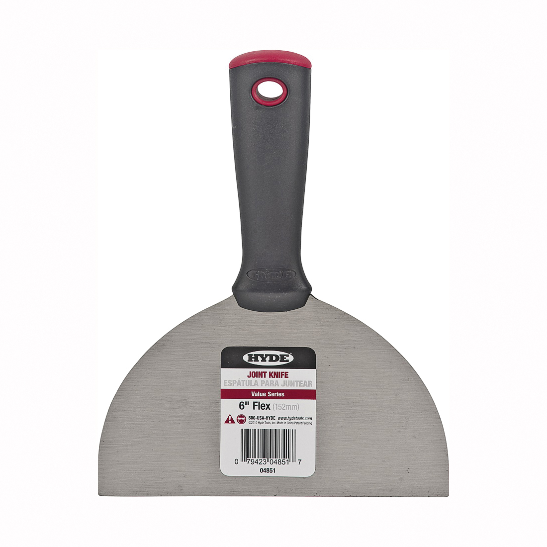 Value Series 04851 Joint Knife, 6 in W Blade, Carbon Steel Blade, Flexible Blade, Ergonomic Handle