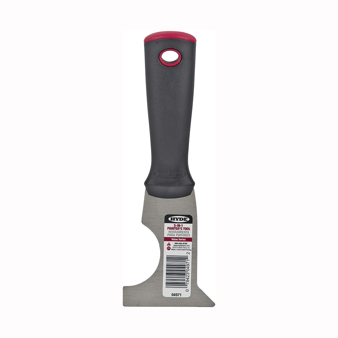 Value Series 04971 Multi-Tool, 2-1/2 in W Blade, 1-Edge Blade, Carbon Steel Blade, Polypropylene Handle