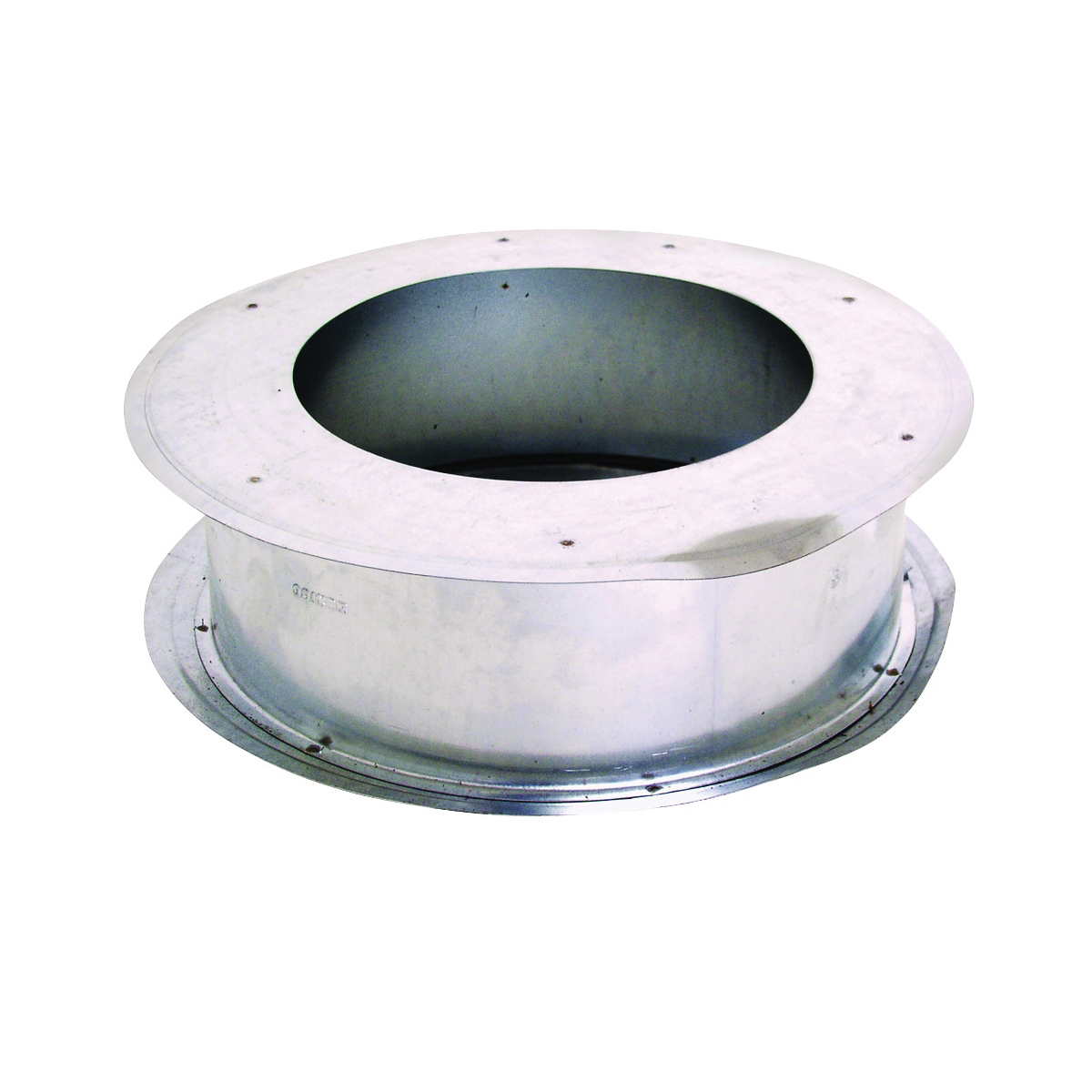 6EWT Wall Thimble, 0.018 in Gauge, Steel, Galvanized, Wall Mounting, For: Type B Gas Vent